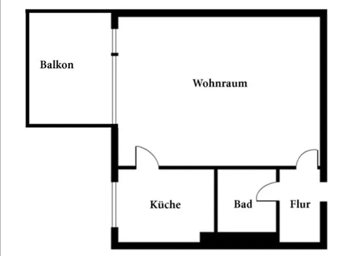 Mit Super Anbindung Fuer 1-2 Personen